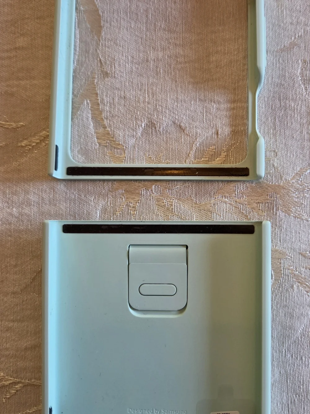 Samsung Silicone Ring Case for Galaxy Z Flip5 in Ocean Green